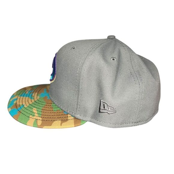 New Era Men’s 7 7/8 Arizona Diamondbacks Fitted Hat Camo 20th Anniversary NEW - Picture 4 of 9
